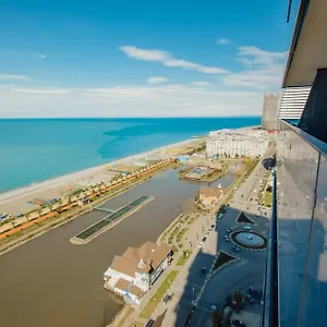 شقة فندقية Orbi City Center Sea View باتومي